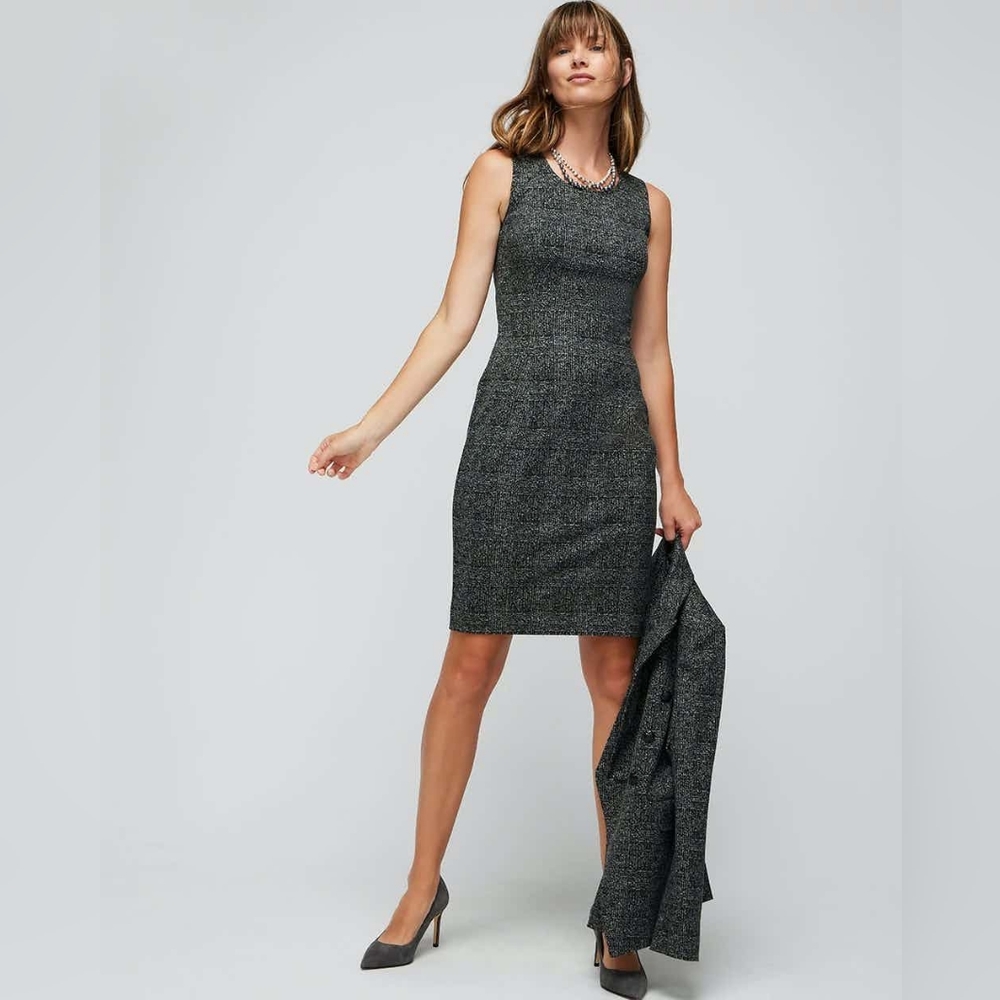 Sleeveless Work Sheath Dress - size 6
